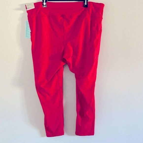 Ideology Sweat Set Leggings High Rise watermelon thigh Pink Plus - Picture 4 of 5